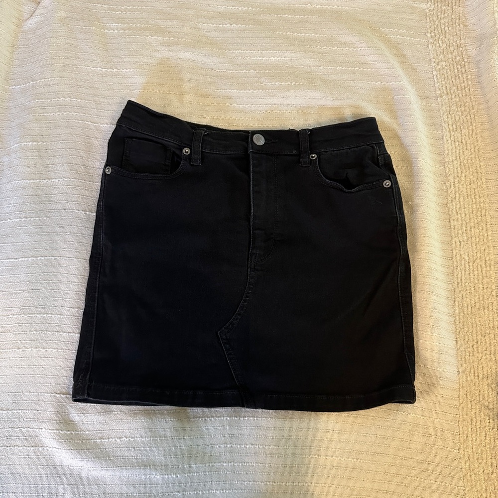 Free People We The Free Denim Mini Skirt